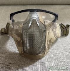 Kit Protezione Softair Completo – Elmetto + Maschera + Occhiali (softair) airsoft