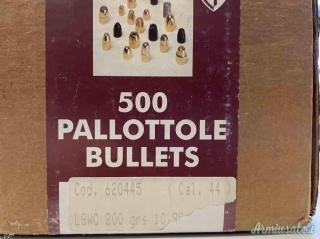 N°500 Palle e N°200 Bossoli 44 Magnum