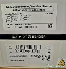 Schmidt & Bender 3-18x42 Meta NUOVA