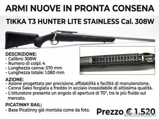 Tikka T3 HUNTER LITE STAINLESS .308 Winchester