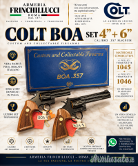 COLT BOA - cal.357 mag. - RARISSIMO SET 4