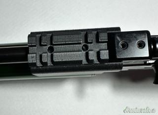 Rail Picantilly per montaggio red dot su pistole sportive ad Aria Compressa