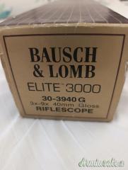 Bausch & Lomb Elite 3000 3-9x40 – Ottica vintage con scatola originale