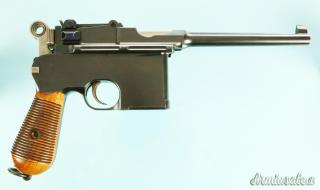 Mauser C96 1899 Flat side