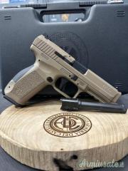 Pistola s/automatica CANIK TP9 SF 9x19 / 9x21 – DOPPIA CANNA FDE
