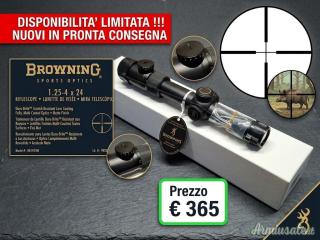 Cannocchiale da puntamento Browning 1.25-4x24