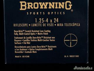 Cannocchiale da puntamento Browning 1.25-4x24