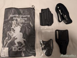 Fondina OWB per Glock G19/G19X/G45 della Battle gnome solution