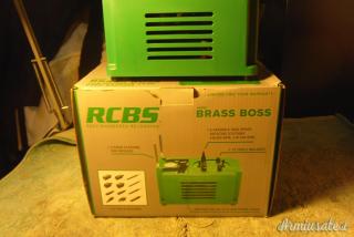 RCBS Brass Boss Stazione elettrica per preparazione bossoli 220 Volt #90390
