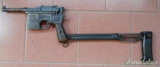 Pistola Mauser 1896 Bolo con Calciolo Pugnale 