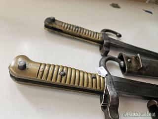 Coppia di baionette remington rirgimentali pre ww1