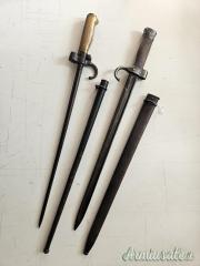 Coppia di baionette francesi ww1 1gm berthoer e lebel