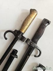 Coppia di baionette francesi ww1 1gm berthoer e lebel