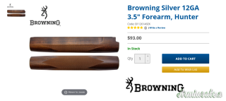 Astina Browning Silver 12GA