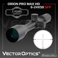 Vector Optics Orion Pro Max 6-24x50 SFP HD (SCOL-63) - NUOVA
