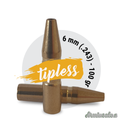 FOX Palle Classic Hunter 6mm (.243) 100gr HP (50pz)