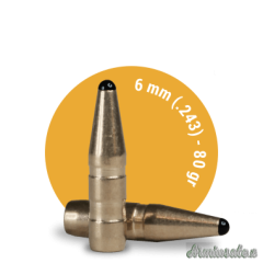 FOX Palle Classic Hunter 6mm (.243) 80gr (50pz)