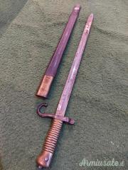 Baionetta vetterli 1870 PRIMO TIPO!