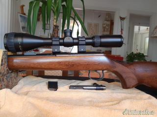 CZ 455 LUX .22 LR – Pari al nuovo + Ottica Nikko Stirling + Rest Caldwell