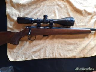 CZ 455 LUX .22 LR – Pari al nuovo + Ottica Nikko Stirling + Rest Caldwell