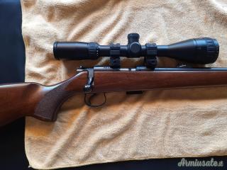 CZ 455 LUX .22 LR – Pari al nuovo + Ottica Nikko Stirling + Rest Caldwell