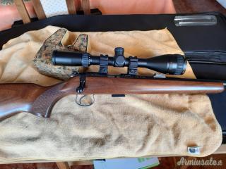 CZ 455 LUX .22 LR – Pari al nuovo + Ottica Nikko Stirling + Rest Caldwell