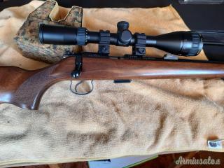 CZ 455 LUX .22 LR – Pari al nuovo + Ottica Nikko Stirling + Rest Caldwell